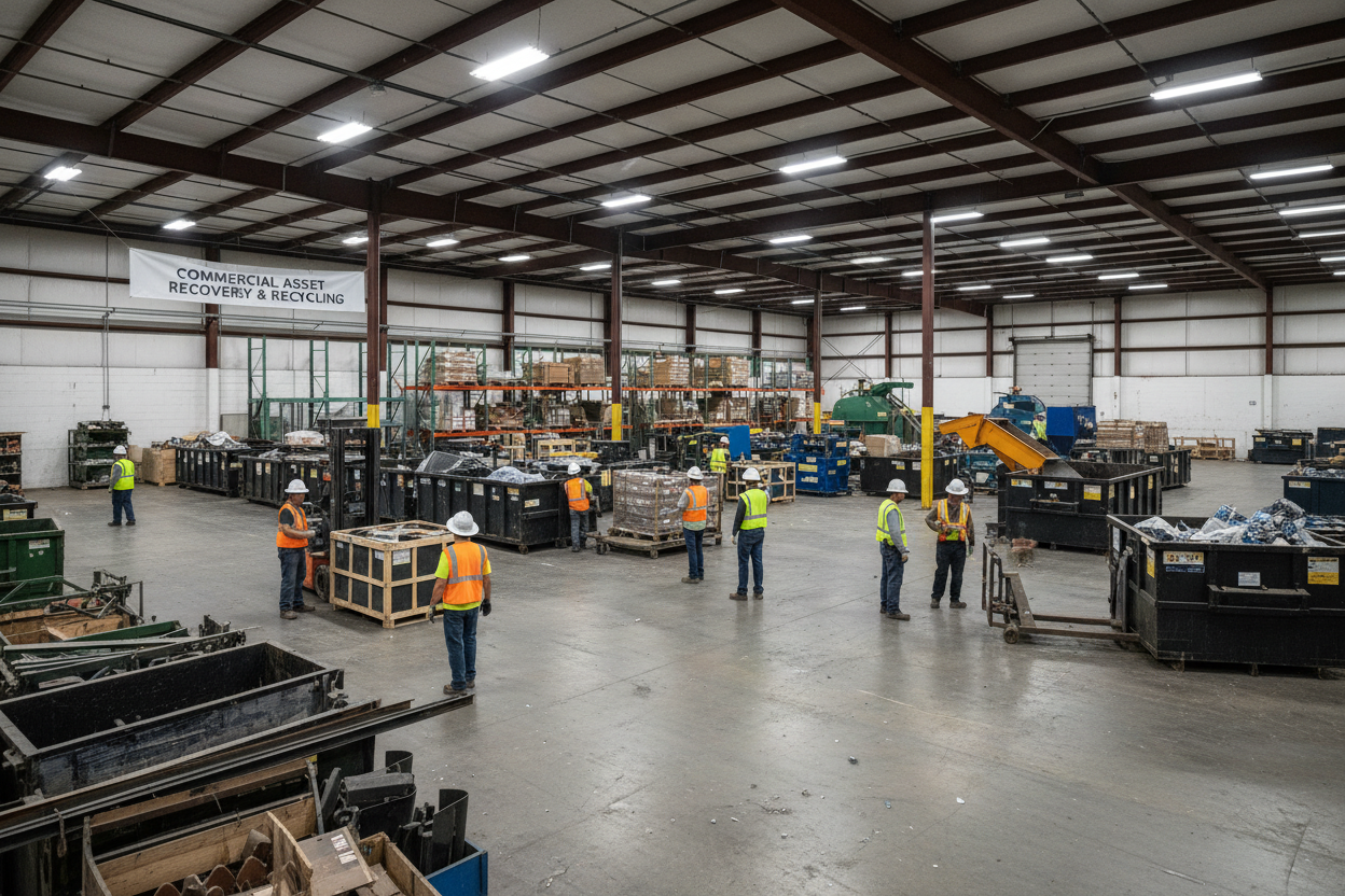 Professional warehouse cleanout service - Gold Commercial Package