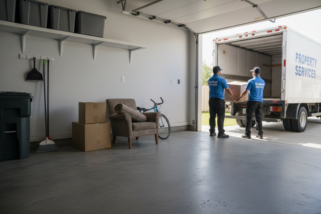 Professional small cleanout service - Bronze Package