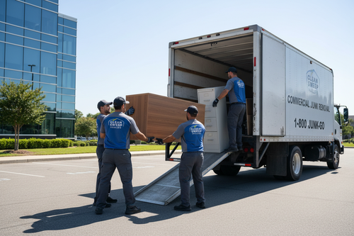 Professional commercial junk removal service - Base Package